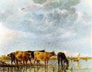 CUYP, Aelbert Cows in the Water USA oil painting artist